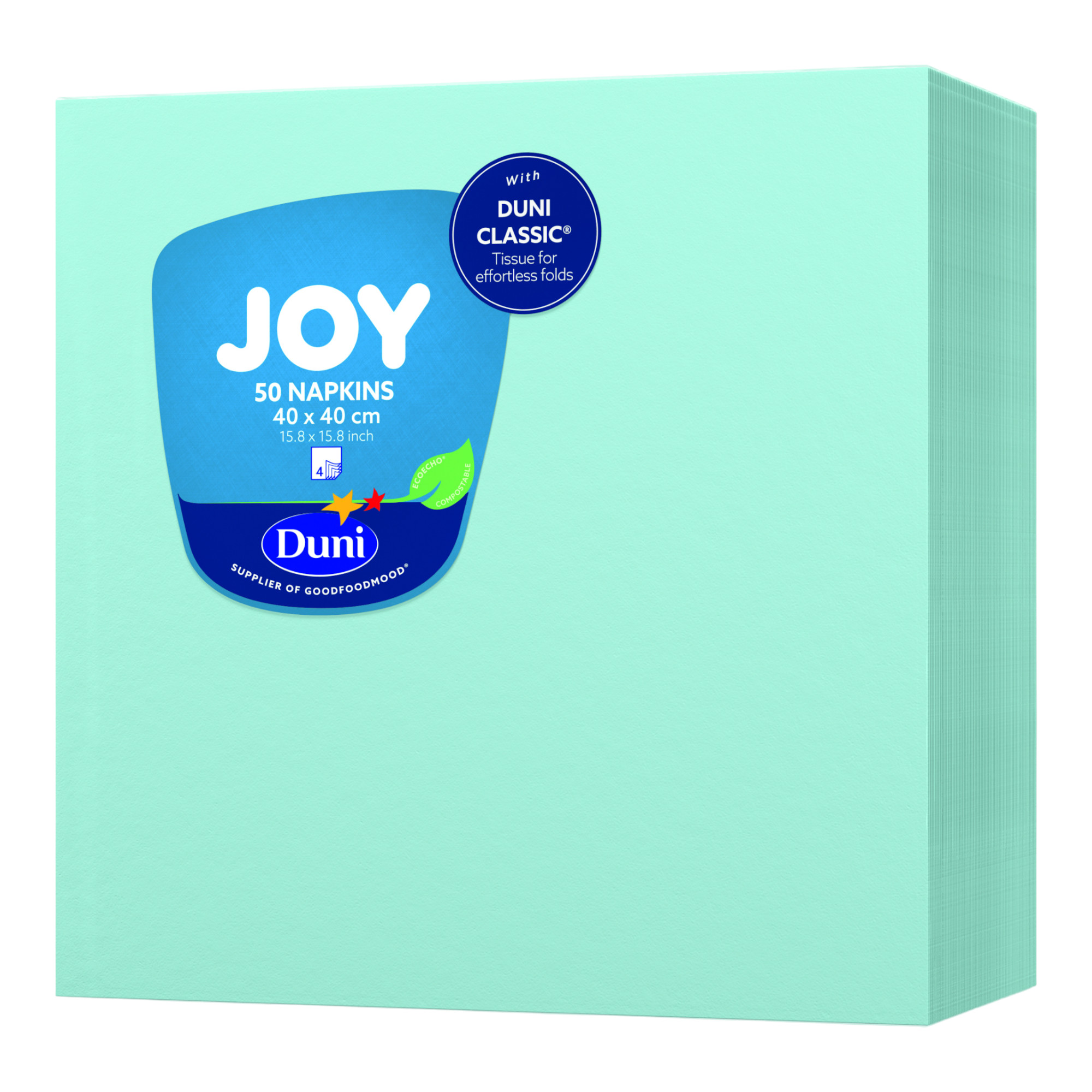 Classic Napkin 40 x 40 cm Mint Blue